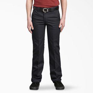 2x - Dickies Boys' Slim Fit Straight Pants - Black